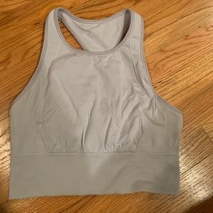 lululemon size 6 iced iris ebb to train bra